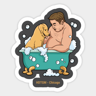 Not a Dog Pervert Sticker